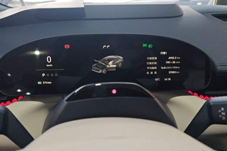 Used Zeekr 007 2024 Four-Wheel Drive Intelligent Driving Version 100 kWh Instrument Cluster