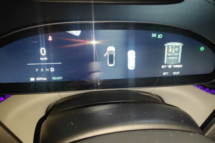 Used Zeekr 007 2024 Four-Wheel Drive Version 75 kWh Instrument Cluster