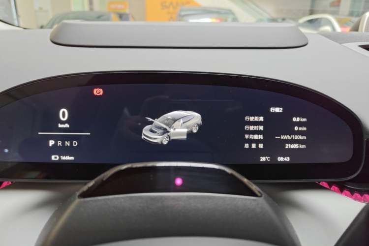 Used Zeekr 007 2024 Rear-Drive Intelligent Driving Version 100 kWh Instrument Cluster