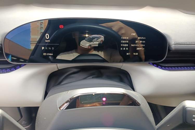 Used Zeekr 007 2024 Rear-Drive Intelligent Driving Version 100 kWh Instrument Cluster