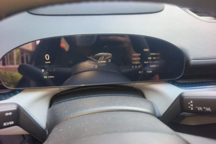 Used Zeekr 007 2024 Rear-Drive Enhanced Version 75 kWh Instrument Cluster