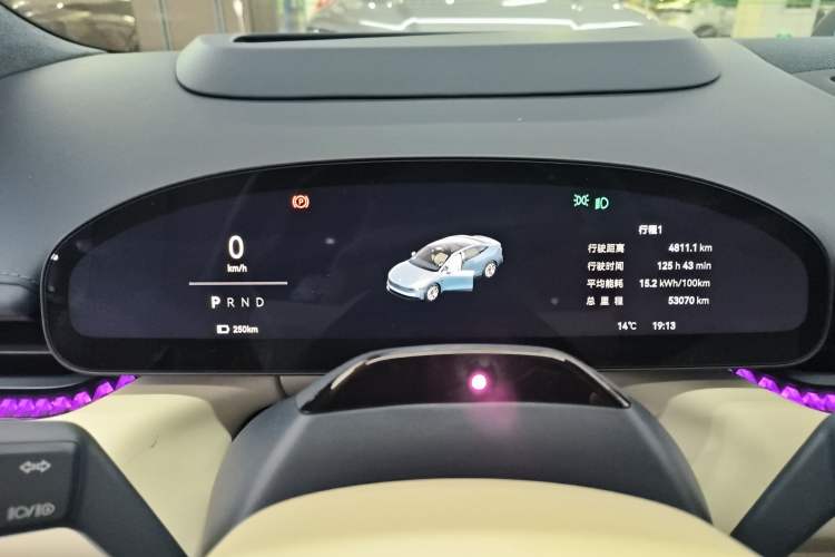 Used Zeekr 007 2024 Rear-Drive Intelligent Driving Version 100 kWh Instrument Cluster
