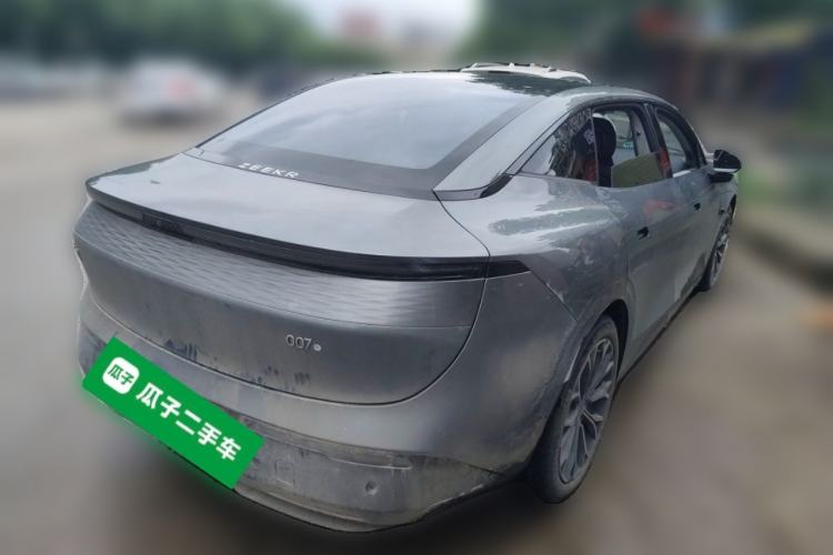 Used Zeekr 007 2024 Rear-Drive Enhanced Version 75 kWh Rear Right 45 Deg