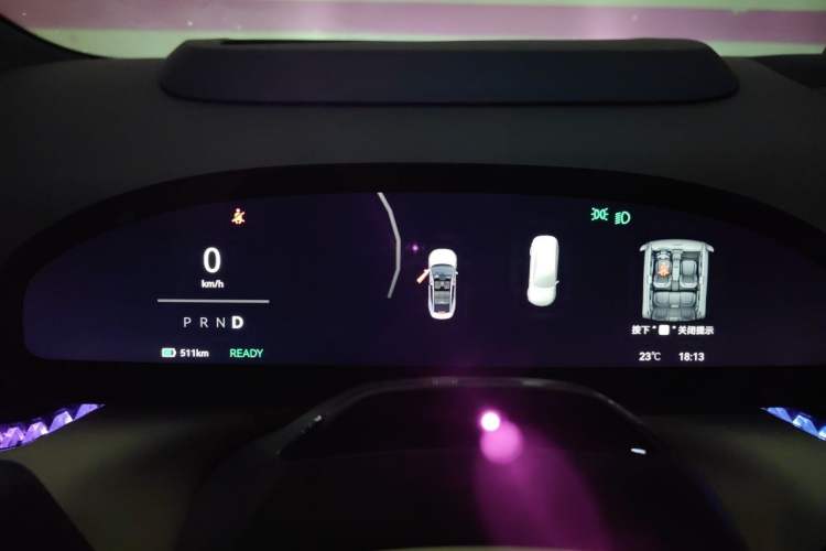 Used Zeekr 007 2024 Rear-Drive Intelligent Driving Version 100 kWh Instrument Cluster