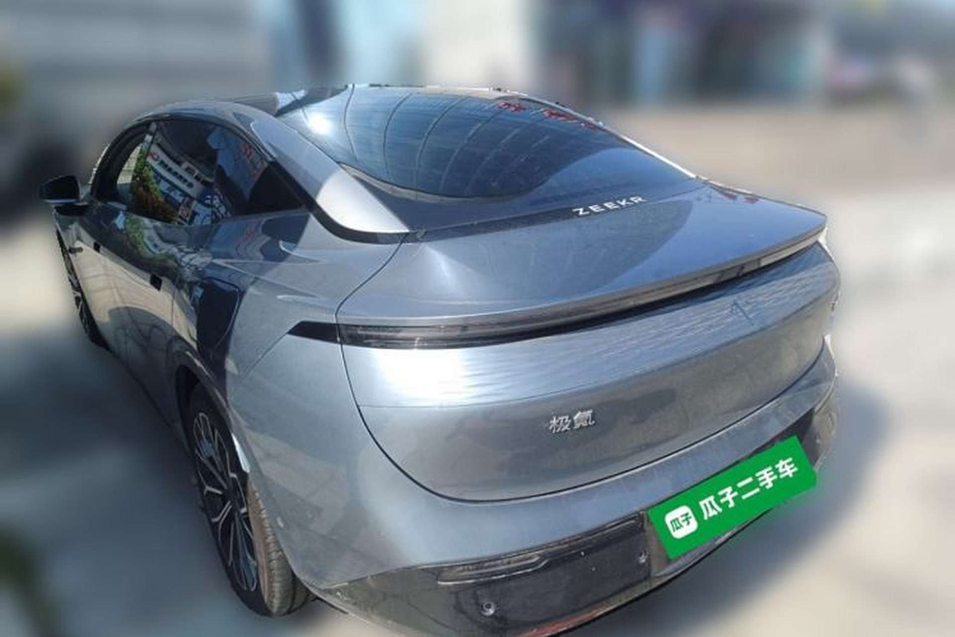 Used Zeekr 007 2024 Rear-Drive Enhanced Version 75 kWh Rear Left 45 Deg