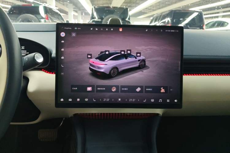 Used Zeekr 007 2024 Four-Wheel Drive Intelligent Driving Version 100 kWh Audio And AC Panel
