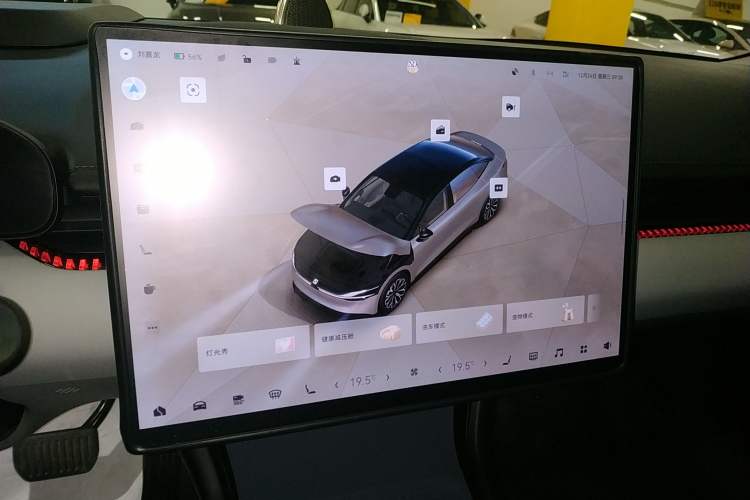 Used Zeekr 007 2024 Rear-Drive Intelligent Driving Version 75 kWh Audio And AC Panel