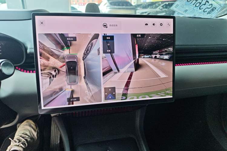 Used Zeekr 007 2024 Rear-Drive Intelligent Driving Version 75 kWh Audio And AC Panel
