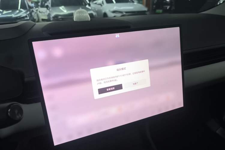Used Zeekr 007 2024 Four-Wheel Drive Version 75 kWh Audio And AC Panel