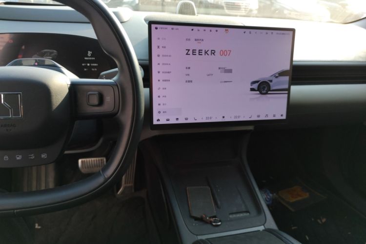 Used Zeekr 007 2024 Four-Wheel Drive Intelligent Driving Version 100 kWh Audio And AC Panel