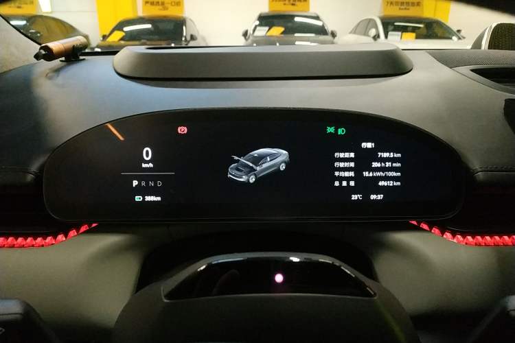 Used Zeekr 007 2024 Rear-Drive Intelligent Driving Version 75 kWh Instrument Cluster