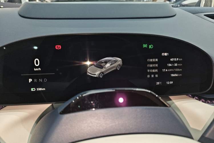 Used Zeekr 007 2024 Rear-Drive Intelligent Driving Version 75 kWh Instrument Cluster