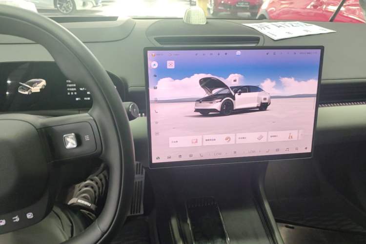 Used Zeekr 007 2024 Rear-Drive Enhanced Version 100 kWh Audio And AC Panel