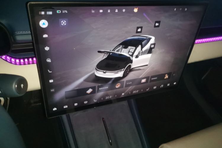 Used Zeekr 007 2024 Rear-Drive Intelligent Driving Version 75 kWh Audio And AC Panel