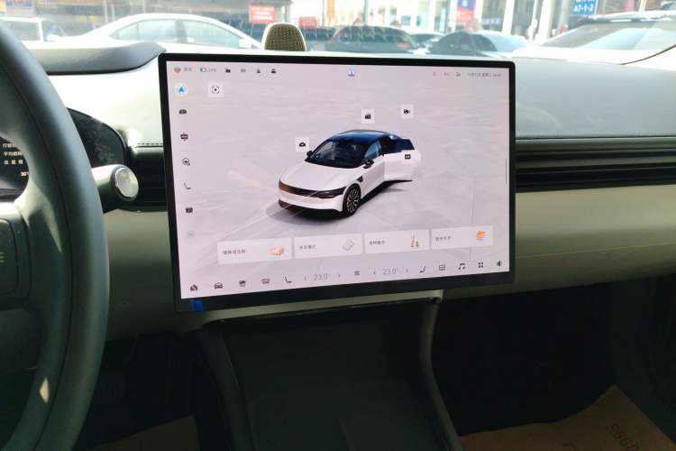 Used Zeekr 007 2024 Rear-Drive Intelligent Driving Version 75 kWh Audio And AC Panel