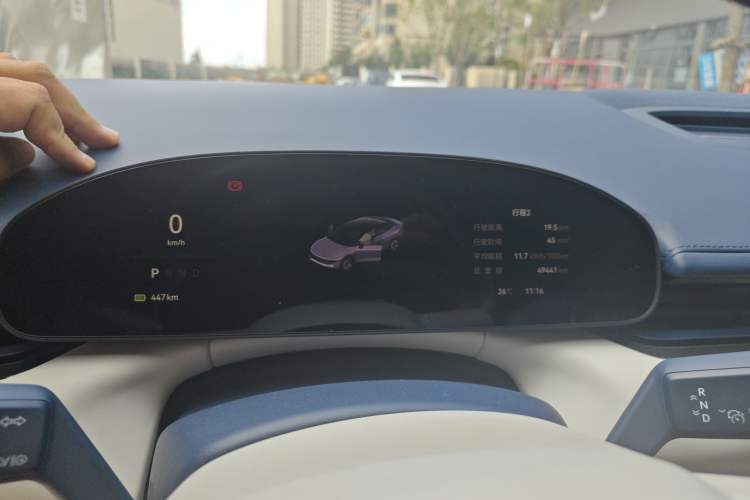 Used Zeekr 007 2024 Rear-Drive Version 75 kWh Instrument Cluster
