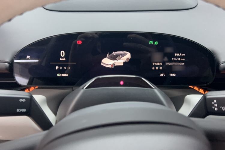 Used Zeekr 007 2024 Four-Wheel Drive Intelligent Driving Version 100 kWh Instrument Cluster