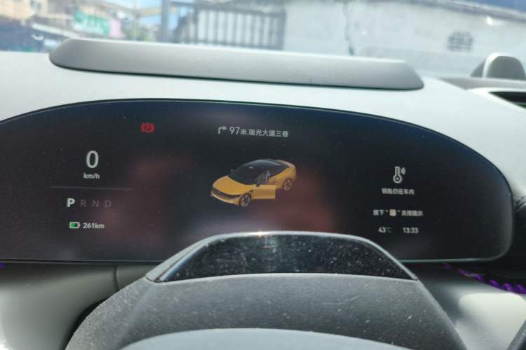 Used Zeekr 007 2024 Four-Wheel Drive Version 100 kWh Instrument Cluster