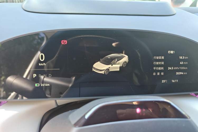 Used Zeekr 007 2024 Four-Wheel Drive Intelligent Driving Version 100 kWh Instrument Cluster