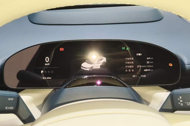 Used Zeekr 007 2024 Four-Wheel Drive Intelligent Driving Version 75 kWh Instrument Cluster