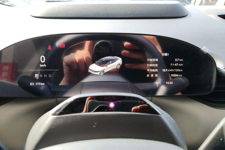 Used Zeekr 007 2024 Rear-Drive Intelligent Driving Version 75 kWh Instrument Cluster
