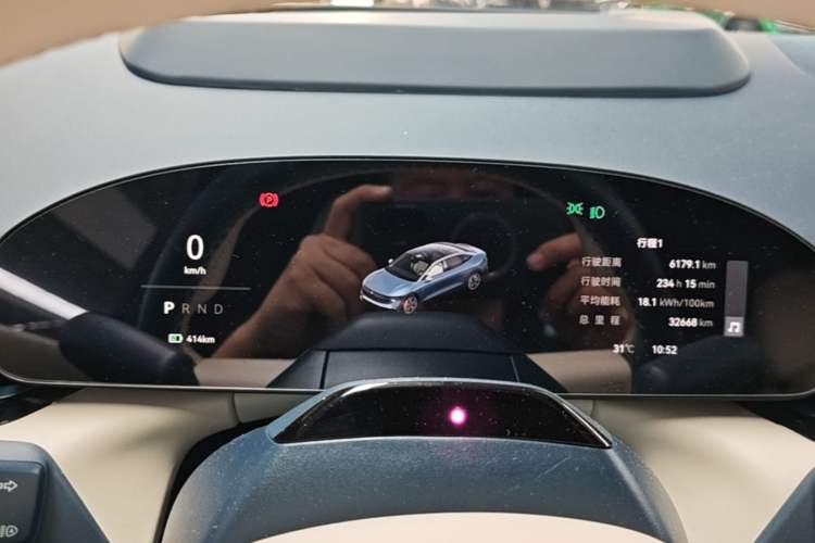 Used Zeekr 007 2024 Four-Wheel Drive Intelligent Driving Version 100 kWh Instrument Cluster