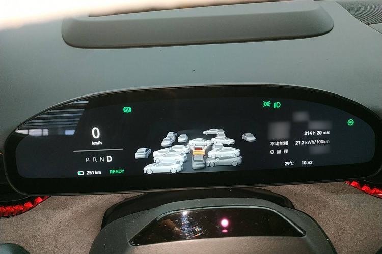 Used Zeekr 007 2024 Four-Wheel-Drive Performance Version 100 kWh Instrument Cluster