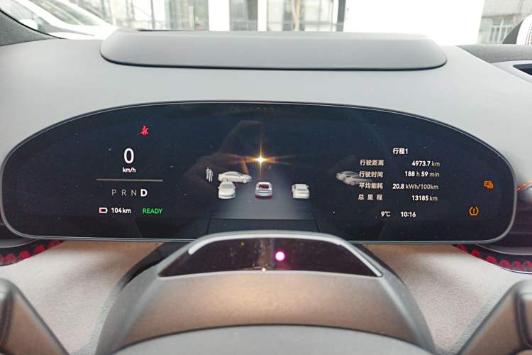 Used Zeekr 007 2024 Four-Wheel-Drive Performance Version 100 kWh Instrument Cluster