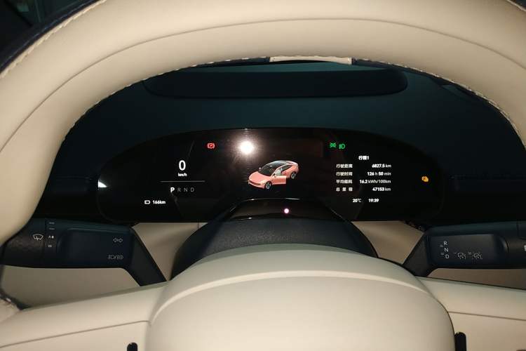 Used Zeekr 007 2024 Rear-Drive Intelligent Driving Version 100 kWh Instrument Cluster
