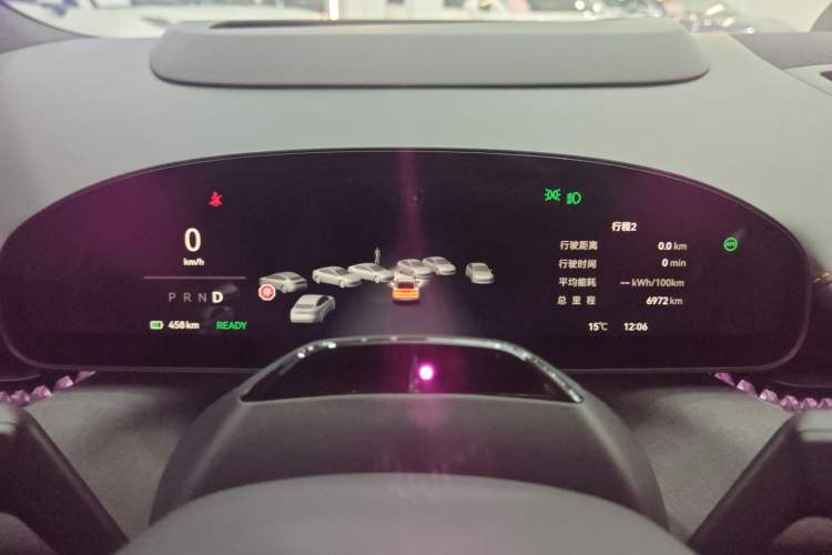 Used Zeekr 007 2024 Four-Wheel-Drive Performance Version 100 kWh Instrument Cluster
