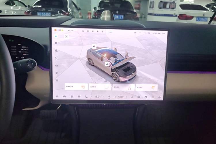 Used Zeekr 007 2025 Rear-Drive Intelligent Driving Version 75 kWh Audio And AC Panel