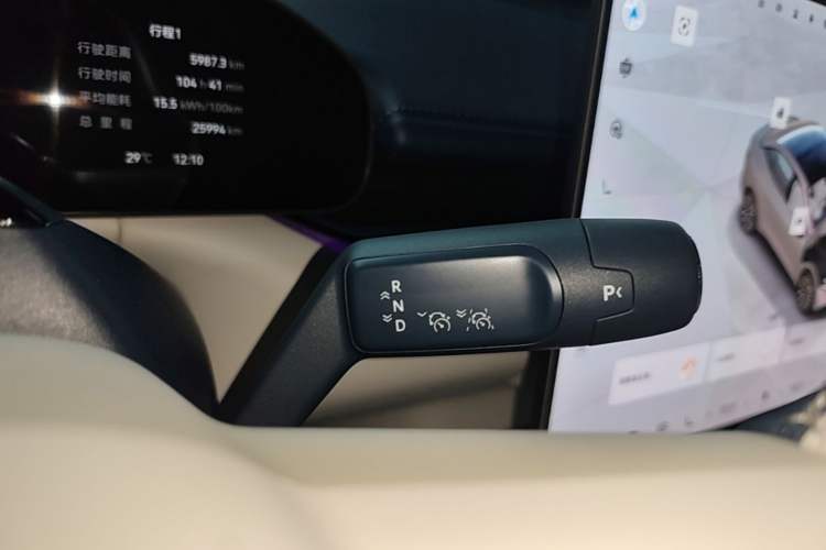 Used Zeekr 007 2025 Rear-Drive Intelligent Driving Version 75 kWh Gear Lever