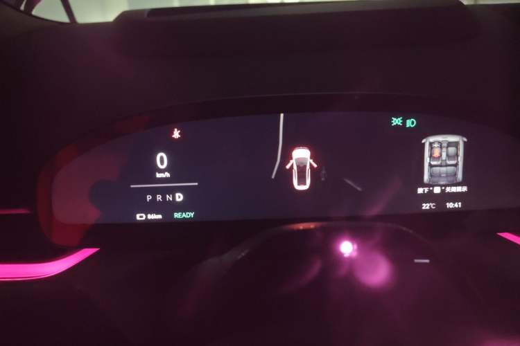 Used Zeekr 007 2025 Rear-Drive Intelligent Driving Version 75 kWh Instrument Cluster