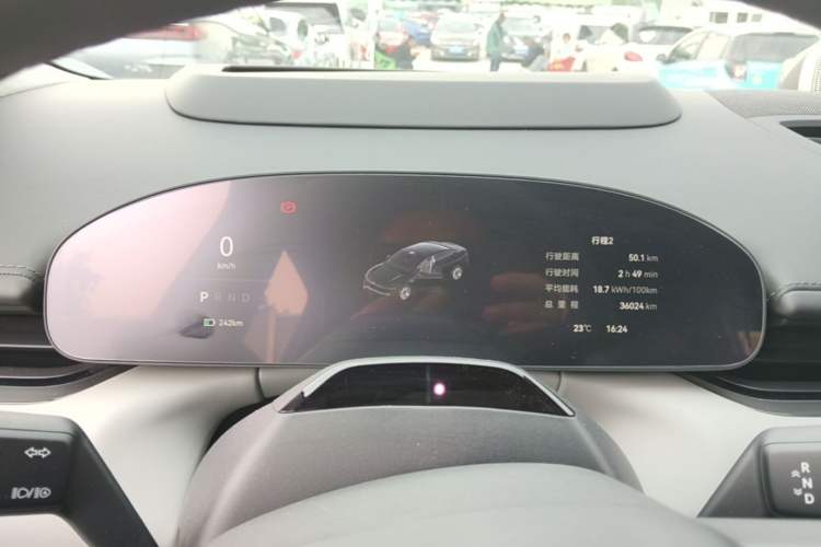 Used Zeekr 007 2025 Rear-Drive Intelligent Driving Version 75 kWh Instrument Cluster