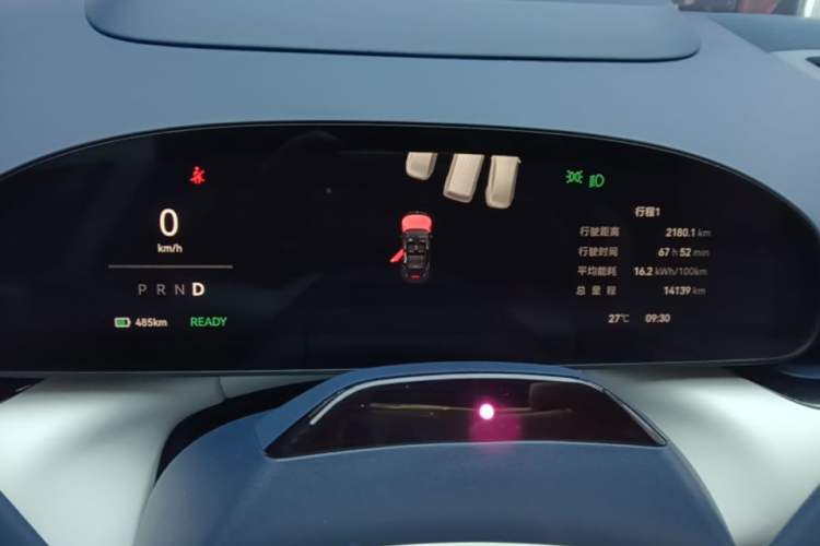 Used Zeekr 007 2025 Long-Range Rear-Wheel-Drive Intelligent Driving Version 100 kWh Instrument Cluster