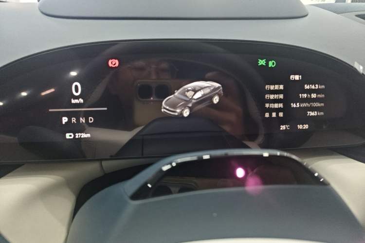 Used Zeekr 007 2025 Rear-Drive Intelligent Driving Version 75 kWh Instrument Cluster