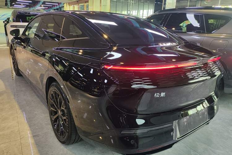 Used Zeekr 007 2025 Long-Range Rear-Wheel-Drive Intelligent Driving Version 100 kWh Rear Left 45 Deg