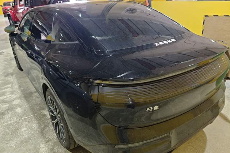 Used Zeekr 007 2025 Long-Range Rear-Wheel-Drive Intelligent Driving Version 100 kWh Rear Left 45 Deg