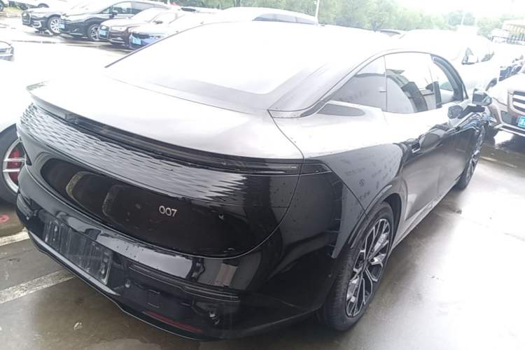 Used Zeekr 007 2025 Long-Range Rear-Wheel-Drive Intelligent Driving Version 100 kWh Rear Right 45 Deg
