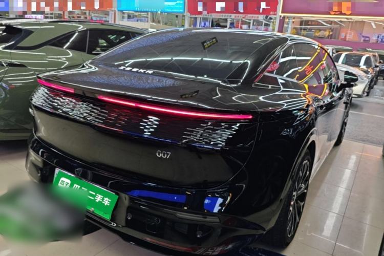 Used Zeekr 007 2025 Long-Range Rear-Wheel-Drive Intelligent Driving Version 100 kWh Rear Right 45 Deg
