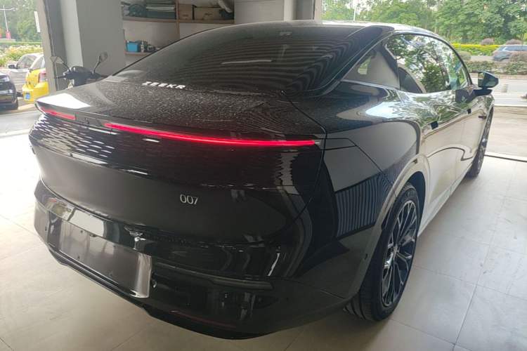 Used Zeekr 007 2025 Long-Range Rear-Wheel-Drive Intelligent Driving Version 100 kWh Rear Right 45 Deg