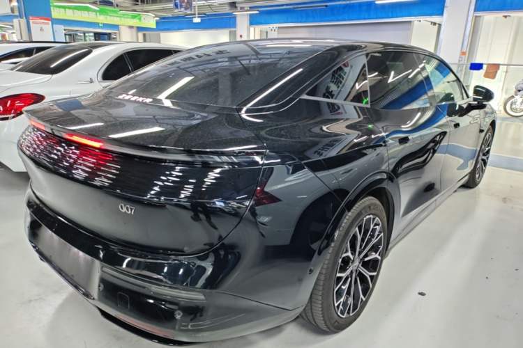 Used Zeekr 007 2025 Long-Range Rear-Wheel-Drive Intelligent Driving Version 100 kWh Rear Right 45 Deg