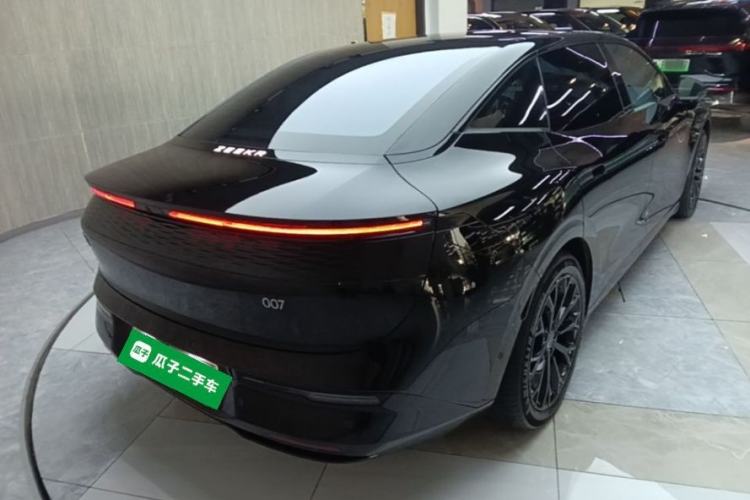 Used Zeekr 007 2025 Long-Range Rear-Wheel-Drive Intelligent Driving Version 100 kWh Rear Right 45 Deg