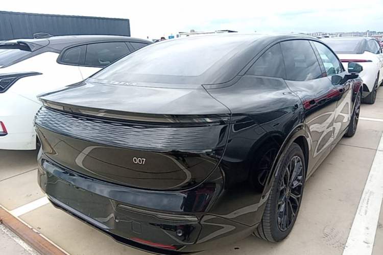 Used Zeekr 007 2025 Long-Range Rear-Wheel-Drive Intelligent Driving Version 100 kWh Rear Right 45 Deg
