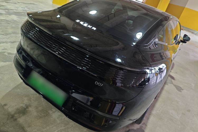 Used Zeekr 007 2025 Long-Range Rear-Wheel-Drive Intelligent Driving Version 100 kWh Rear Right 45 Deg