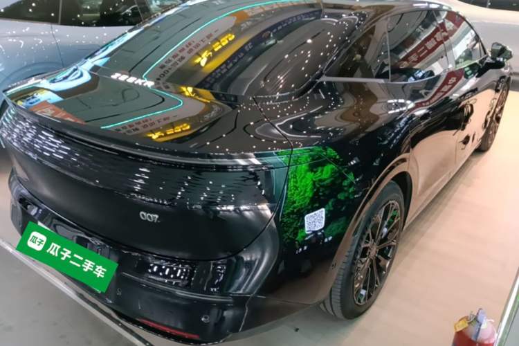 Used Zeekr 007 2025 Long-Range Rear-Wheel-Drive Intelligent Driving Version 100 kWh Rear Right 45 Deg
