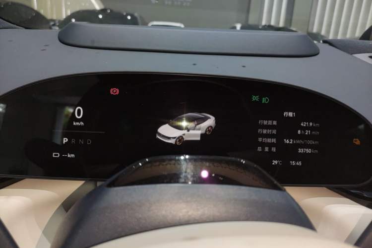 Used Zeekr 007 2025 Rear-Drive Intelligent Driving Version 75 kWh Instrument Cluster