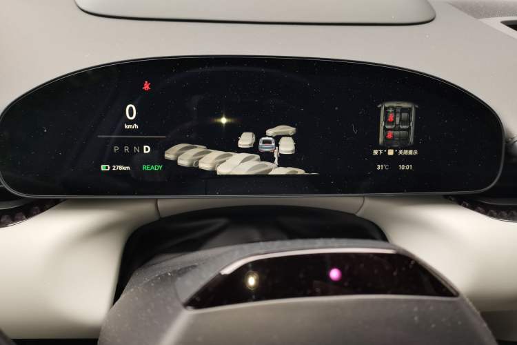 Used Zeekr 007 2025 Rear-Drive Intelligent Driving Version 75 kWh Instrument Cluster