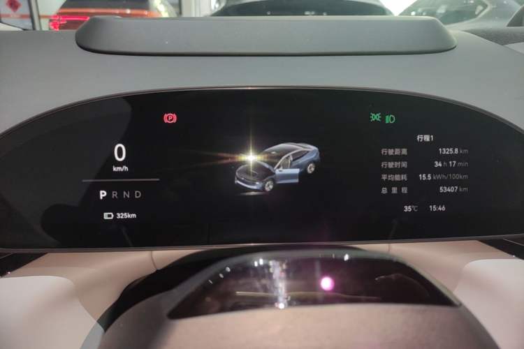 Used Zeekr 007 2025 Long-Range Rear-Wheel-Drive Intelligent Driving Version 100 kWh Instrument Cluster