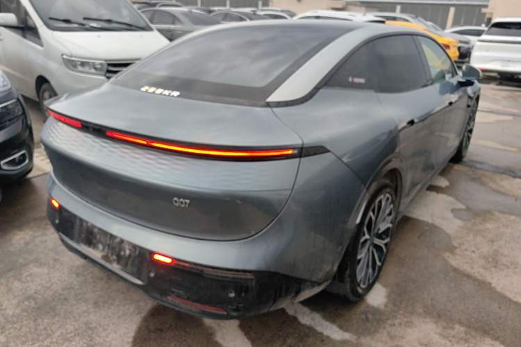 Used Zeekr 007 2025 Long-Range Rear-Wheel-Drive Intelligent Driving Version 100 kWh Rear Right 45 Deg